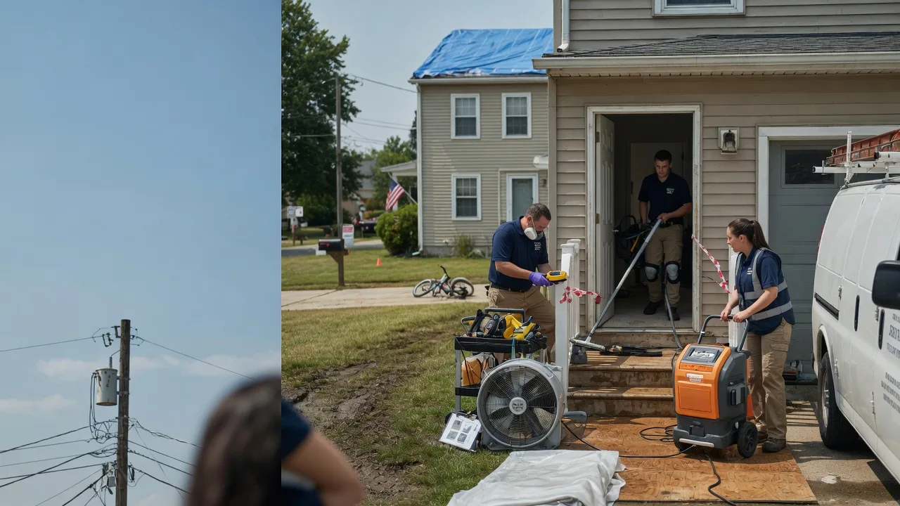 Water Damage Repair in Levering, MI near me